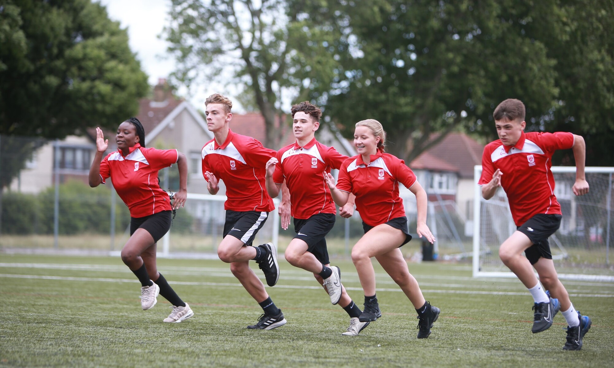 Welling School pupils in a PE lesson